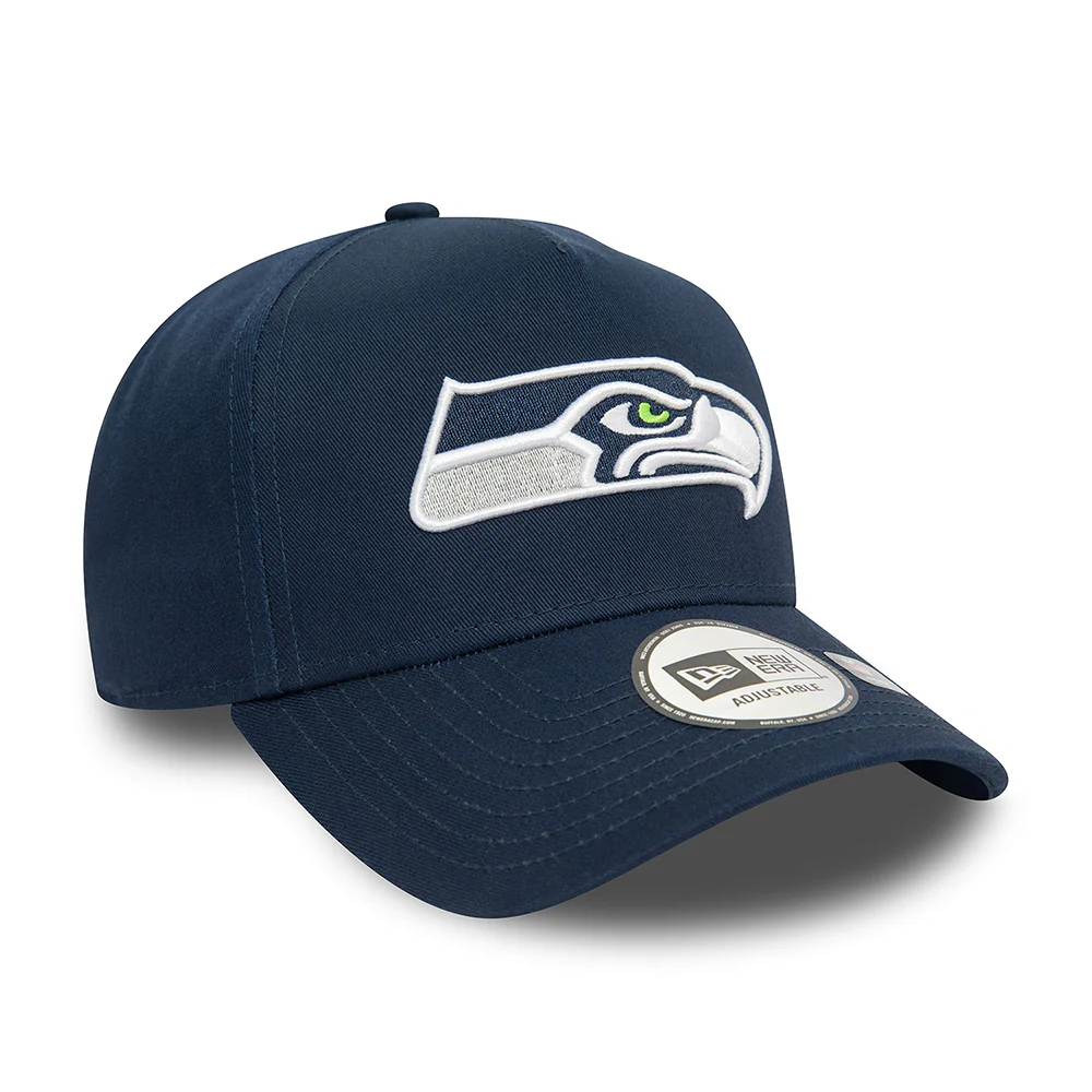 New Era A-Frame Seattle Seahawks Snapback Cap - NFL OTC - Marineblau - Image 3
