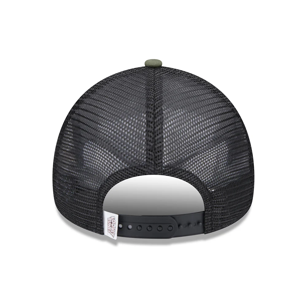 New Era A-Frame Sylvester & Tweety Trucker Cap - Looney Tunes - Olivgrün-Schwarz - Image 4