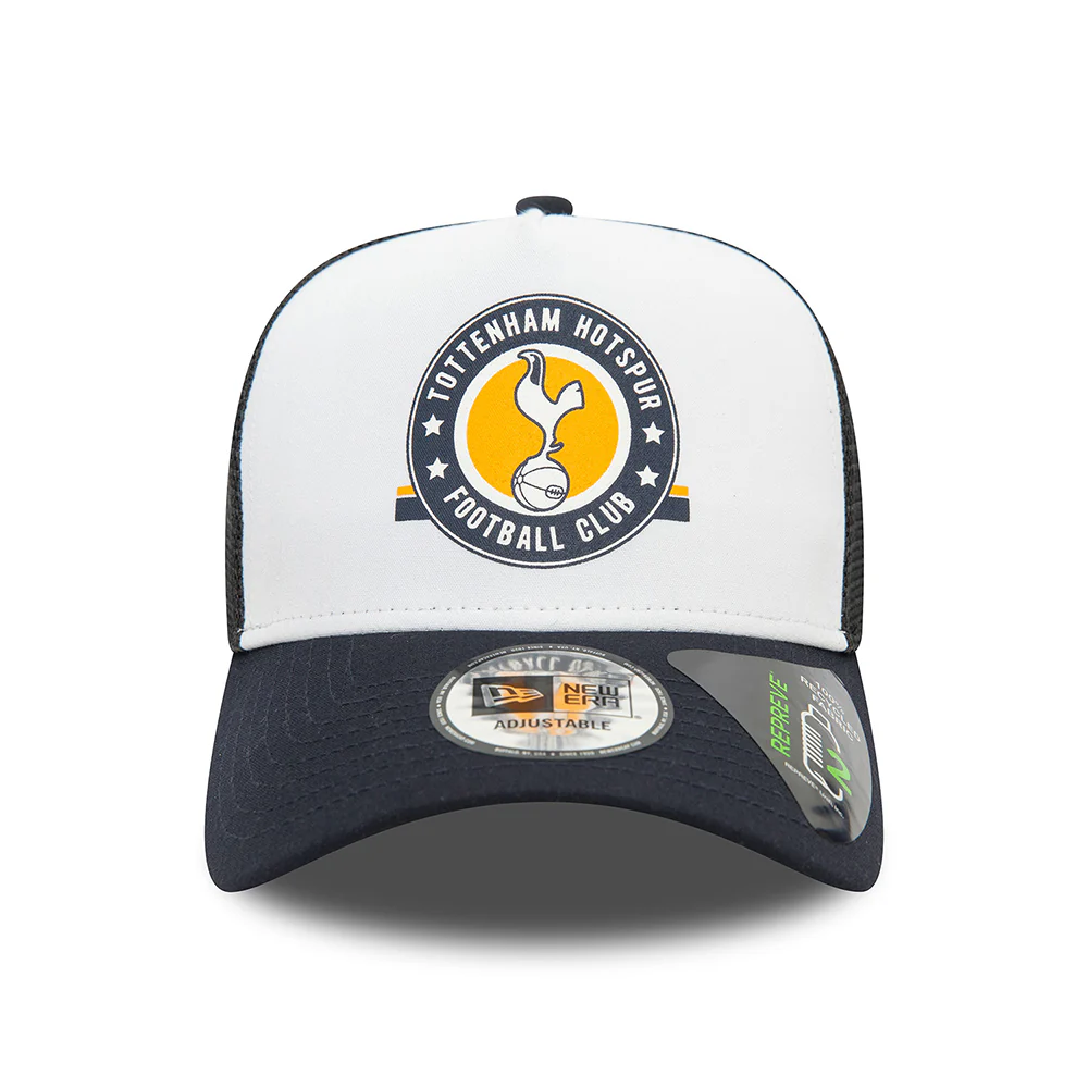 New Era A-Frame Tottenham Hotspur FC Trucker Cap - Graphic Repreve - Marineblau-Weiß - Image 2