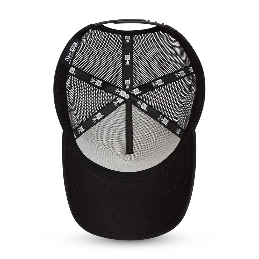 New Era Atletico Madrid Trucker Cap Winged Crest - Schwarz - Image 3