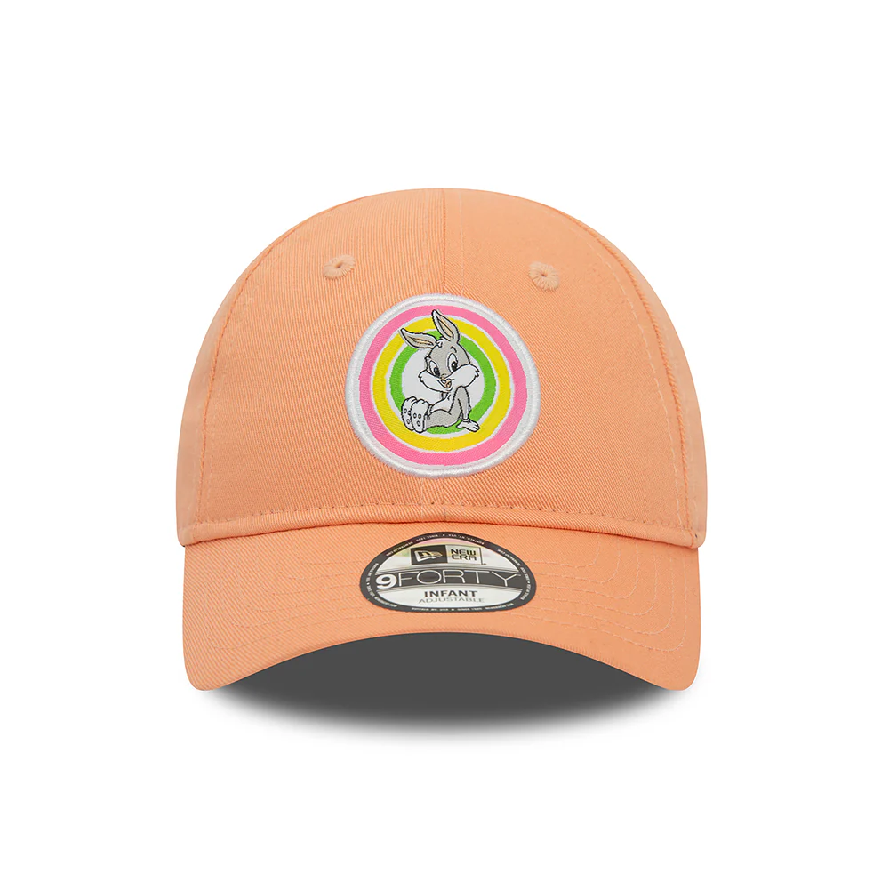 New Era Baby 9FORTY Bugs Bunny Baseball Cap - Pastel Looney Tunes - Pfirsich - Image 2