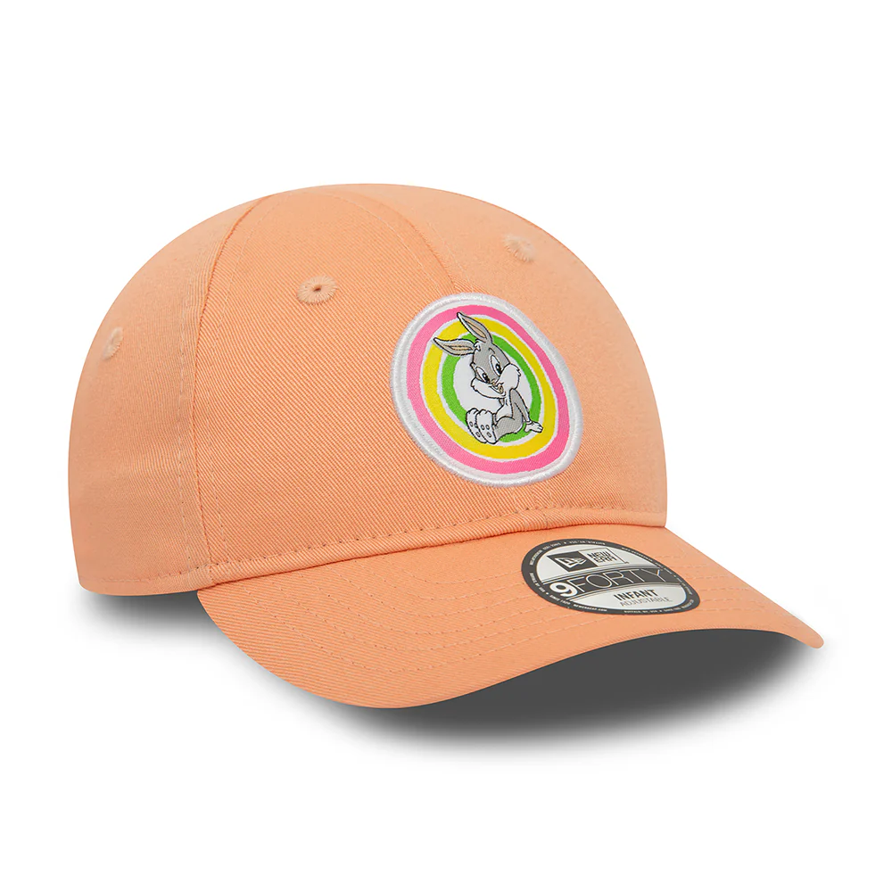 New Era Baby 9FORTY Bugs Bunny Baseball Cap - Pastel Looney Tunes - Pfirsich - Image 3