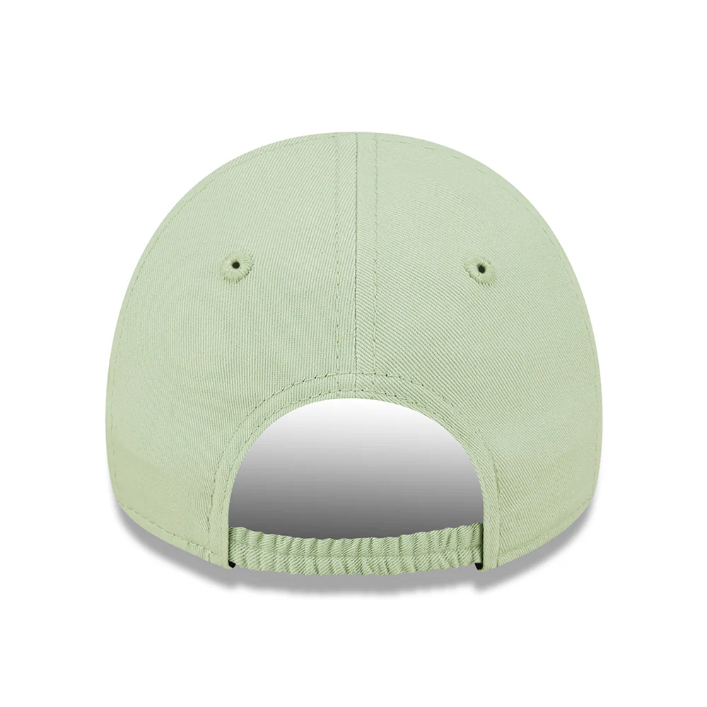 New Era Baby 9FORTY L.A. Dodgers Baseball Cap - MLB League Essential II - Hellgrün-Weiß - Image 4