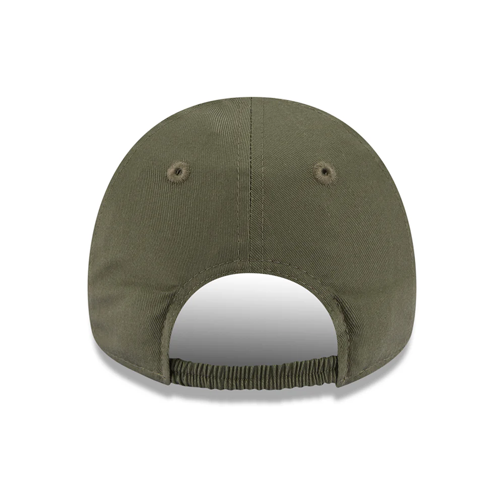 New Era Baby 9FORTY New York Yankees Baseball Cap - MLB Outdoor - Olivgrün-Weiß - Image 4