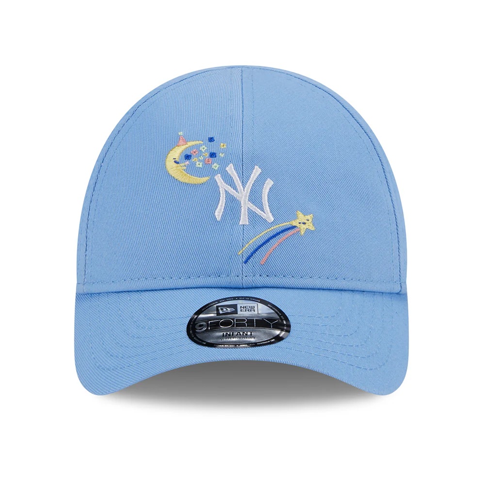 New Era Baby 9FORTY New York Yankees Baseball Cap - MLB Starry - Himmelblau - Image 2
