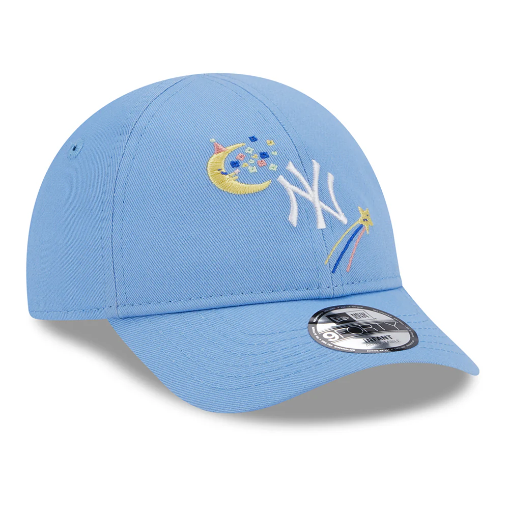 New Era Baby 9FORTY New York Yankees Baseball Cap - MLB Starry - Himmelblau - Image 3
