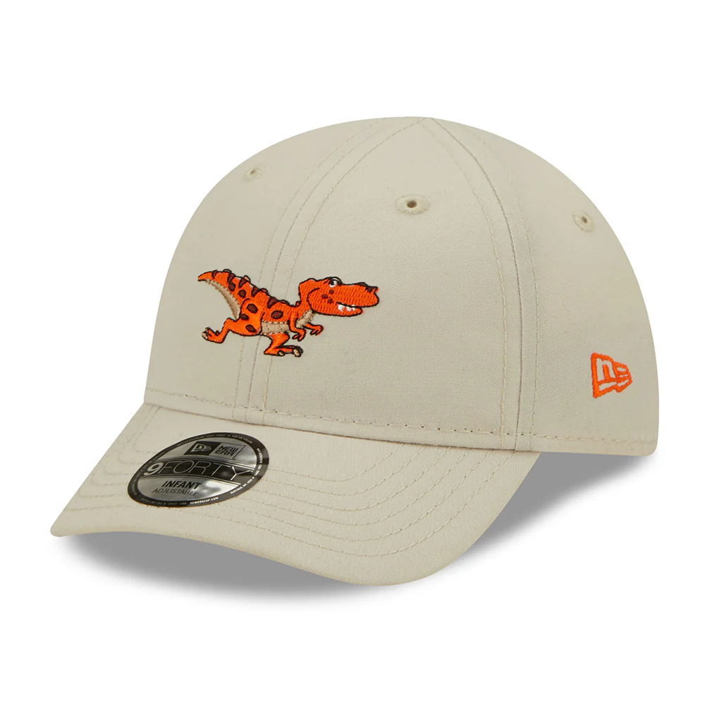 New Era Baby 9FORTY Repreve Baseball Cap - Dino - Steingrau