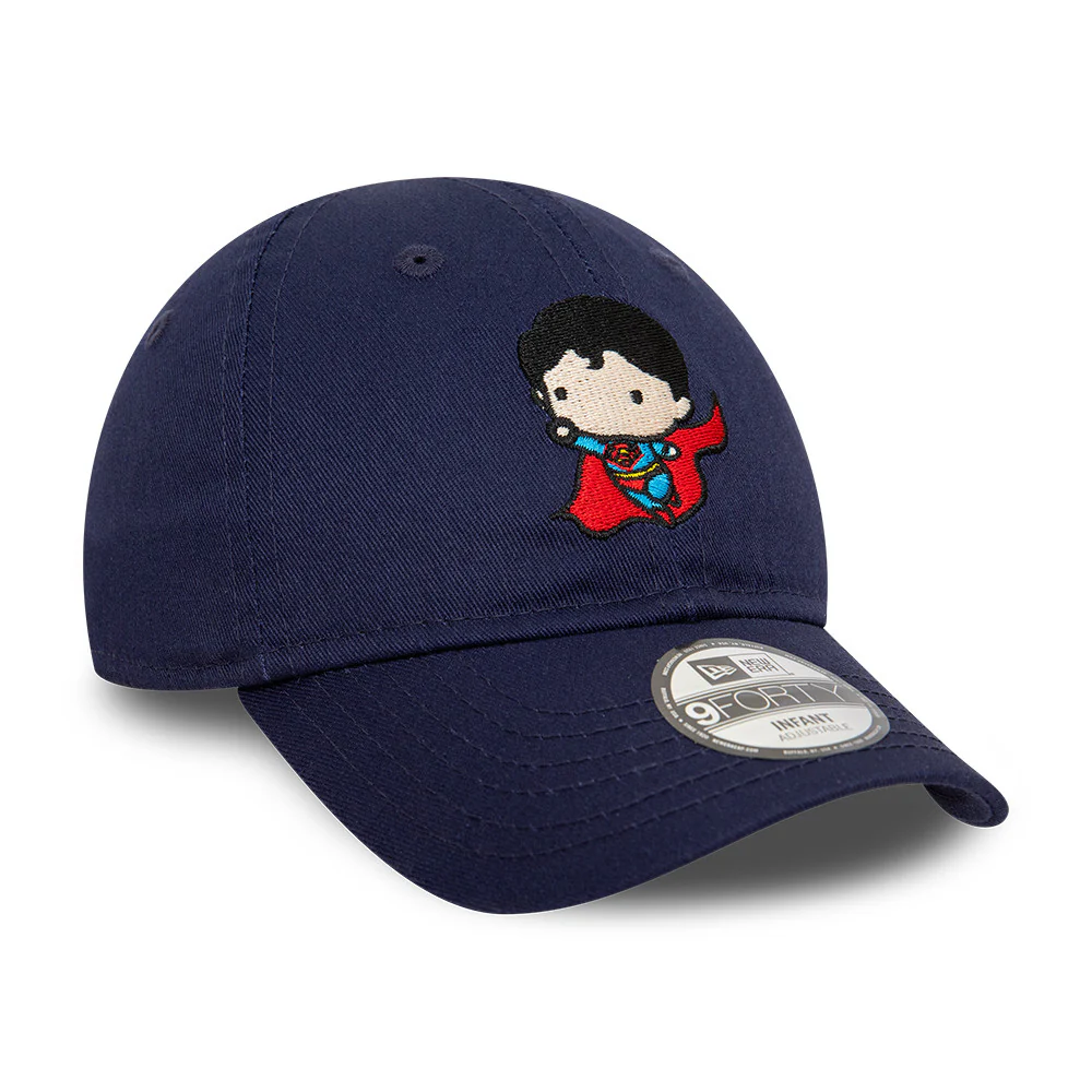 New Era Baby 9FORTY Superman Baseball Cap - DC Comics - Marineblau - Image 3
