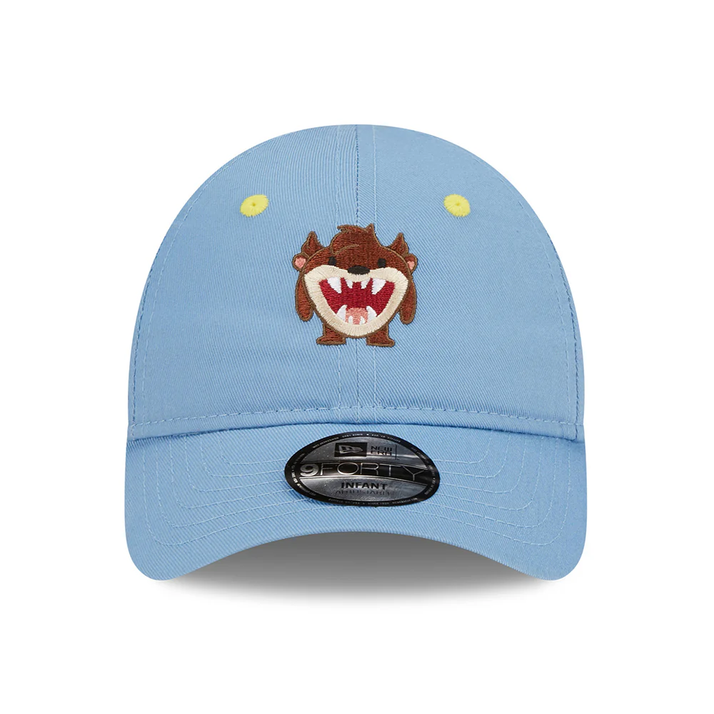 New Era Baby 9FORTY Taz Baseball Cap - Chibi Looney Tunes - Himmelblau - Image 2