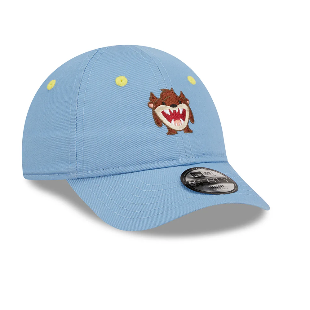 New Era Baby 9FORTY Taz Baseball Cap - Chibi Looney Tunes - Himmelblau - Image 3