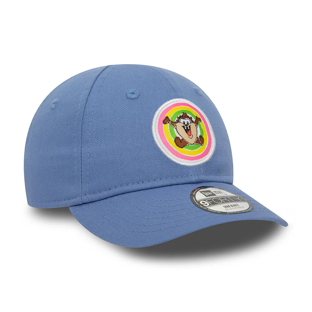 New Era Baby 9FORTY Taz Baseball Cap - Pastel Looney Tunes - Hellblau - Image 3