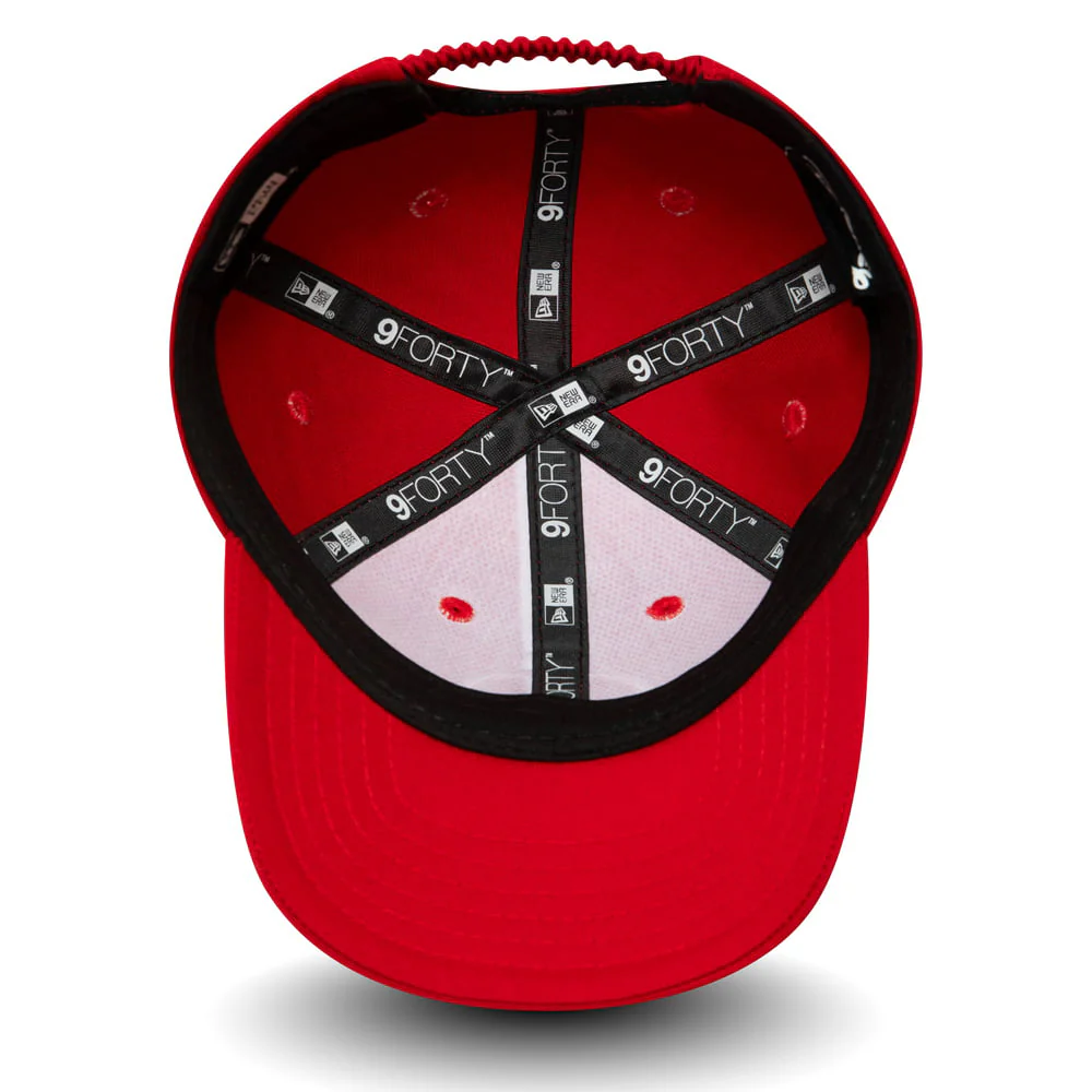 New Era Baby 9FORTY Timon and Pumbaa Baseball Cap - Disney Character Logo - Scharlachrot - Image 3