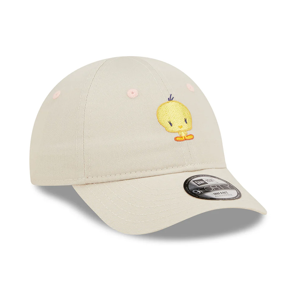 New Era Baby 9FORTY Tweety Baseball Cap - Chibi Looney Tunes - Steingrau - Image 3