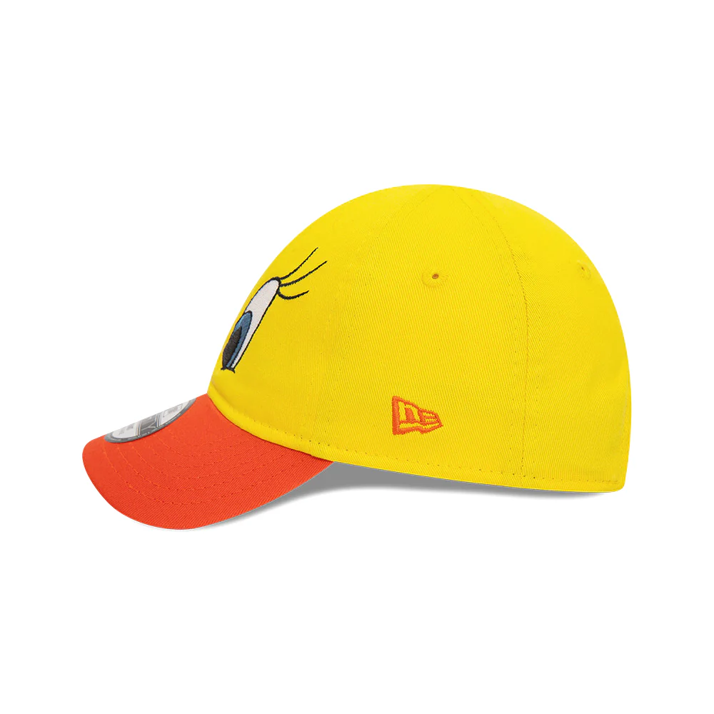 New Era Baby 9FORTY Tweety Baseball Cap - Looney Tunes Character - Gelb-Orange - Image 4