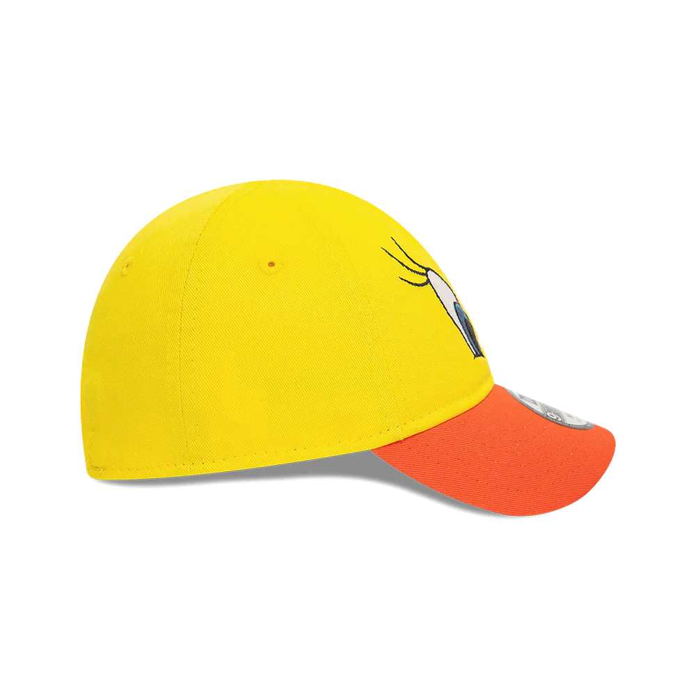 New Era Baby 9FORTY Tweety Baseball Cap - Looney Tunes Character - Gelb-Orange - Image 5