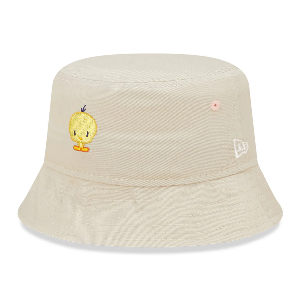 New Era Baby Tweety Fischerhut - Chibi Looney Tunes - Steingrau