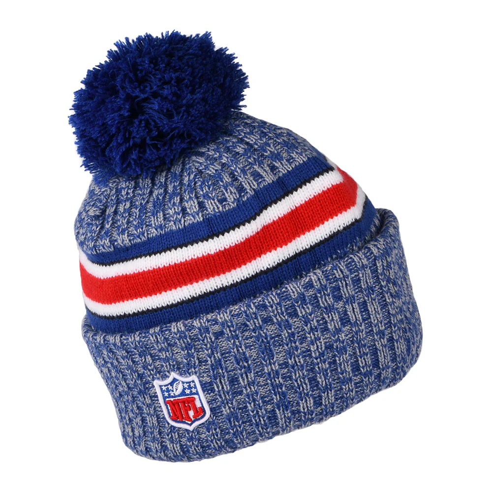 New Era Buffalo Bills Bommelmütze NFL Sideline Sport Knit - Blau-Rot - Image 2