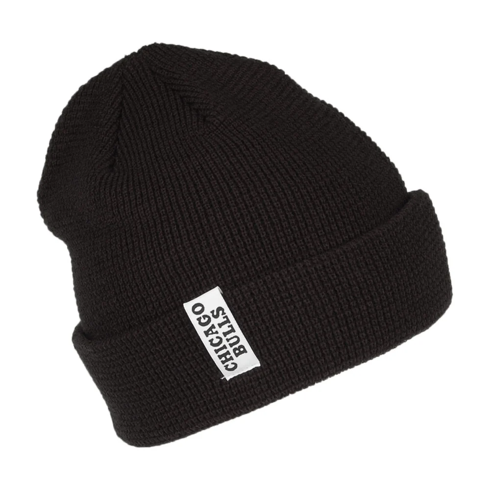 New Era Chicago Bulls Beanie Mütze NBA Team Cuff Knit - Schwarz - Image 2