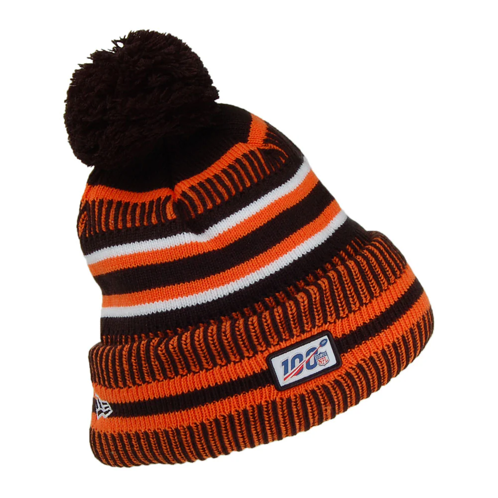 New Era Cincinnati Bengals Bommelmütze - NFL On Field Knit - Schwarz-Orange - Image 2
