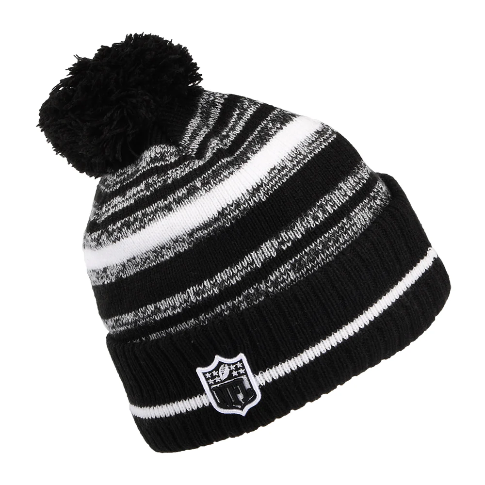 New Era Cincinnati Bengals Bommelmütze - NFL Sport Knit - Schwarz-Weiß - Image 2