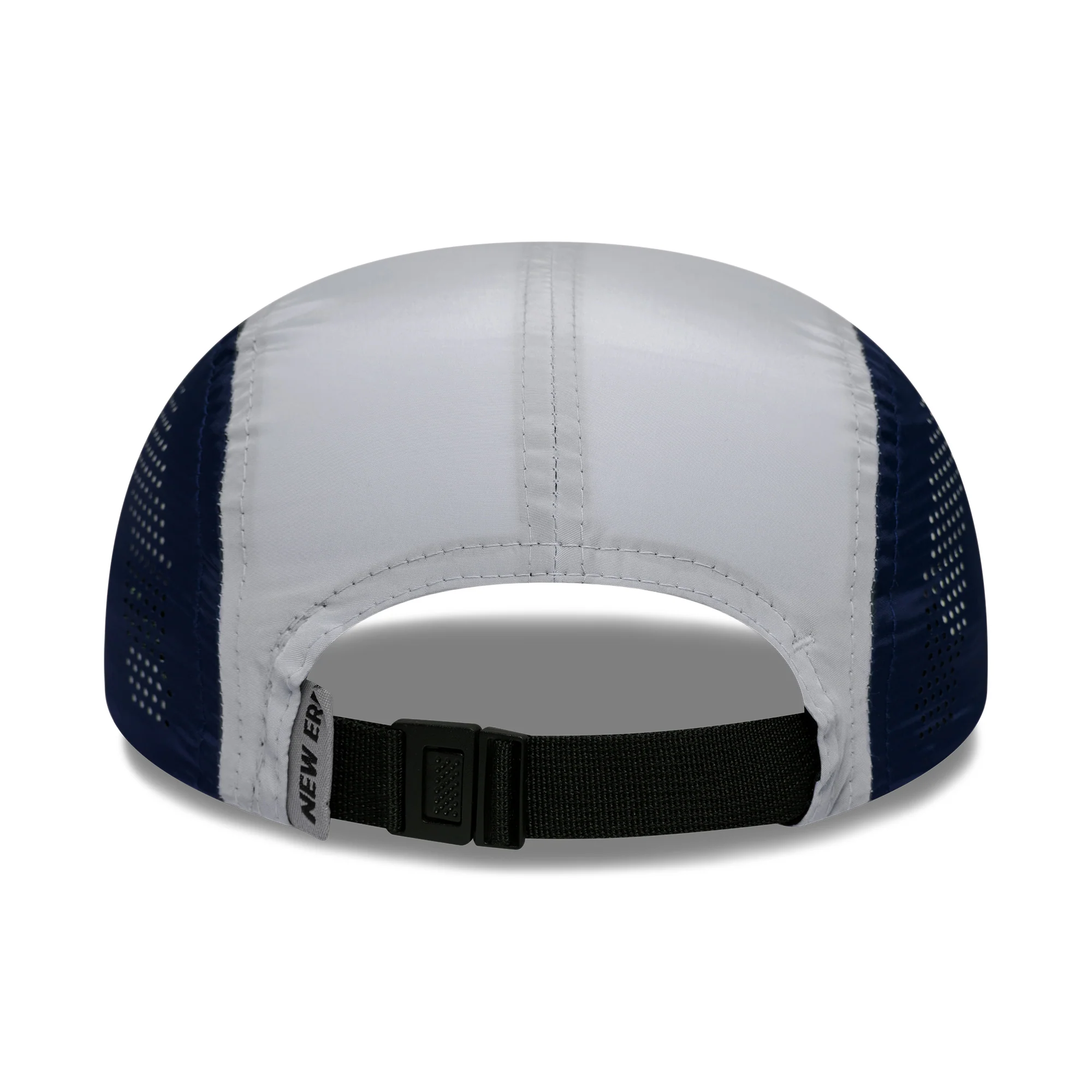 New Era Colourblock Runner 5 Paneelen Cap - Marineblau-Grau - Image 3