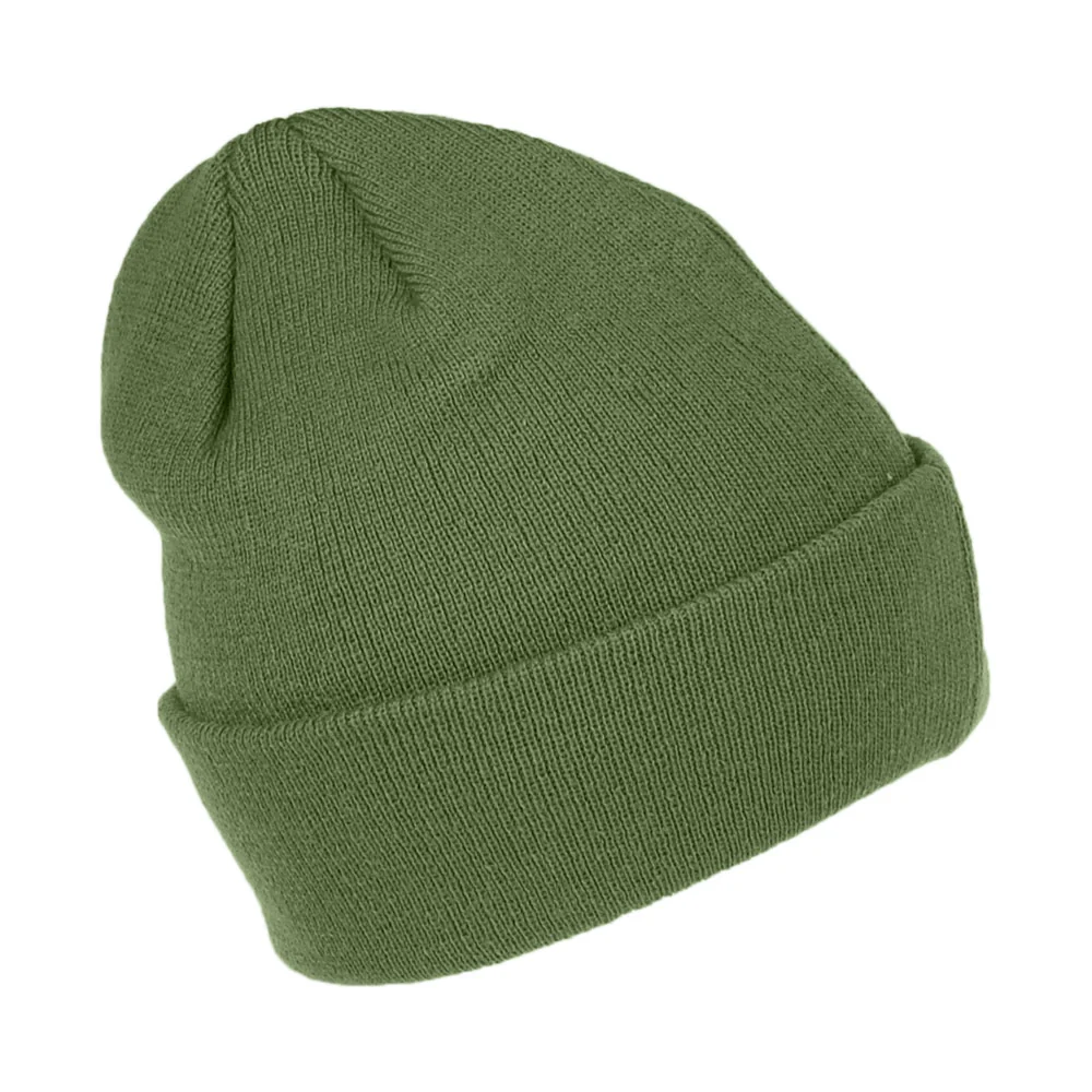 New Era Cuff Knit L.A. Dodgers Beanie Mütze - MLB League Essential - Olivgrün-Gelb - Image 2