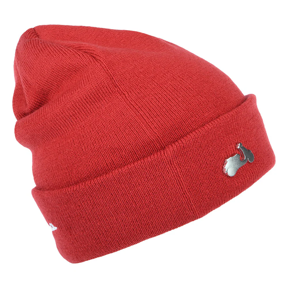 New Era Cuff Knit Vespa Beanie Mütze - Metal Bike - Rot - Image 2