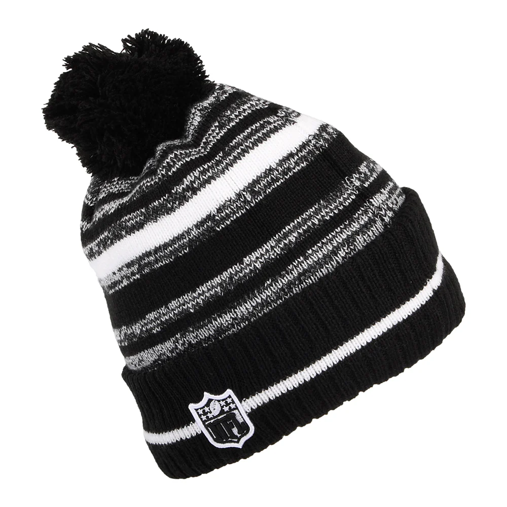 New Era Dallas Cowboys Bommelmütze - NFL Sport Knit OTC - Schwarz-Weiß - Image 2