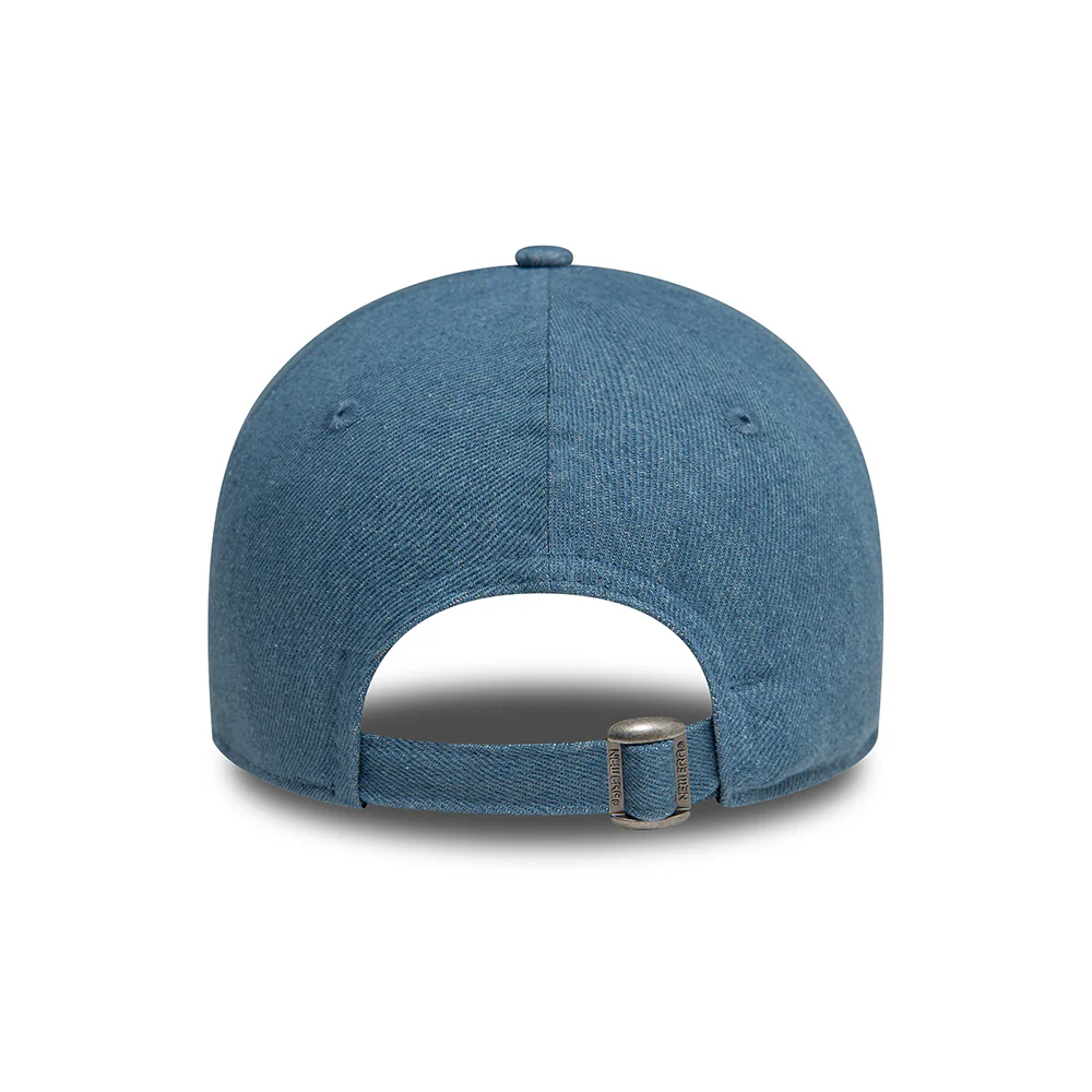 New Era Damen 9FORTY L.A. Dodgers Baseball Cap - MLB Denim Icon - Blau-Weiß - Image 4