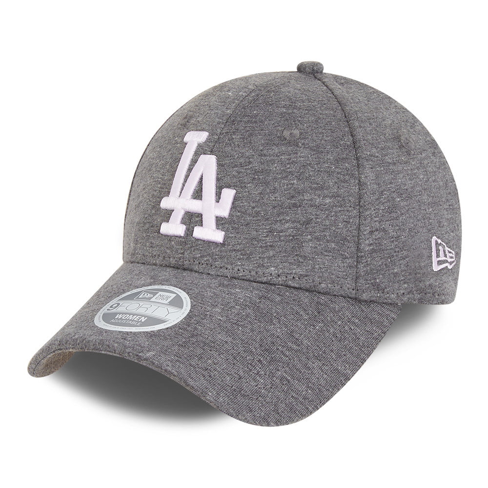 New Era Damen 9FORTY L.A. Dodgers Baseball Cap MLB Jersey Essential - Grau