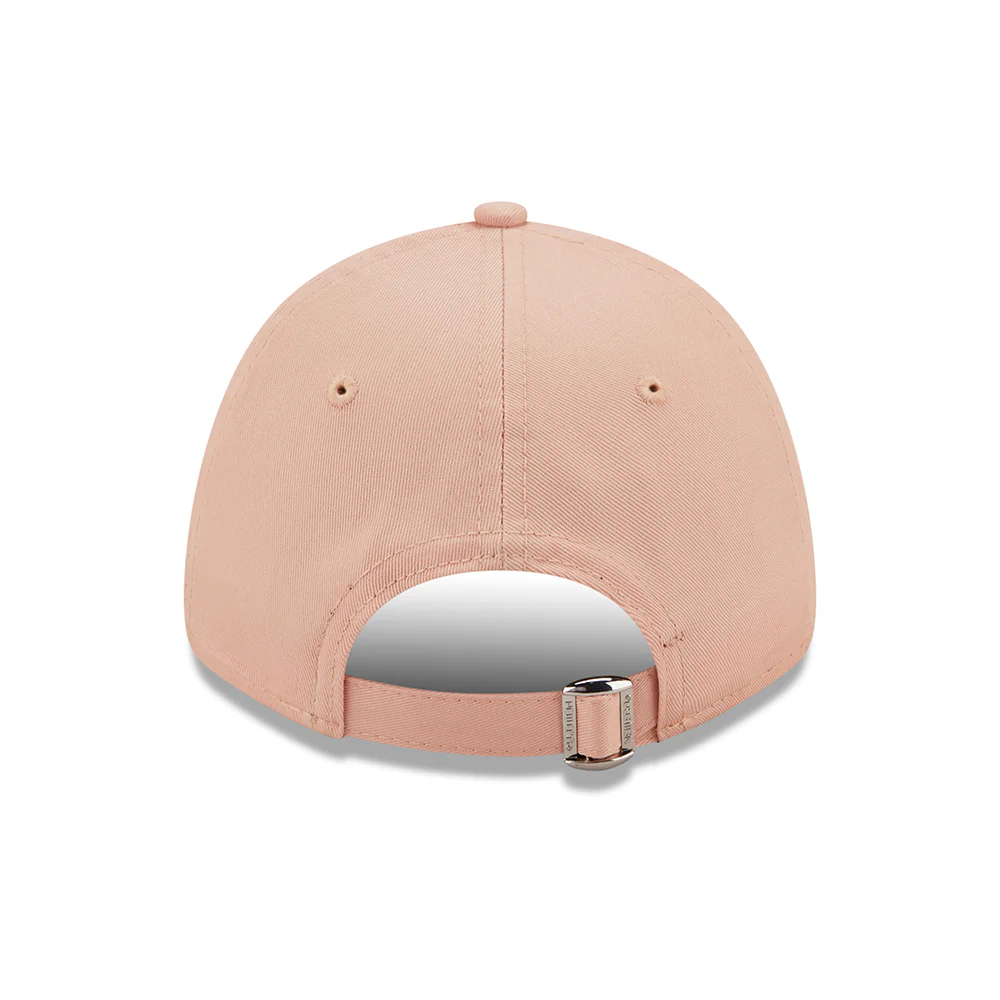 New Era Damen 9FORTY L.A. Dodgers Baseball Cap - MLB Metallic Logo - Hellrosa-Silber - Image 3