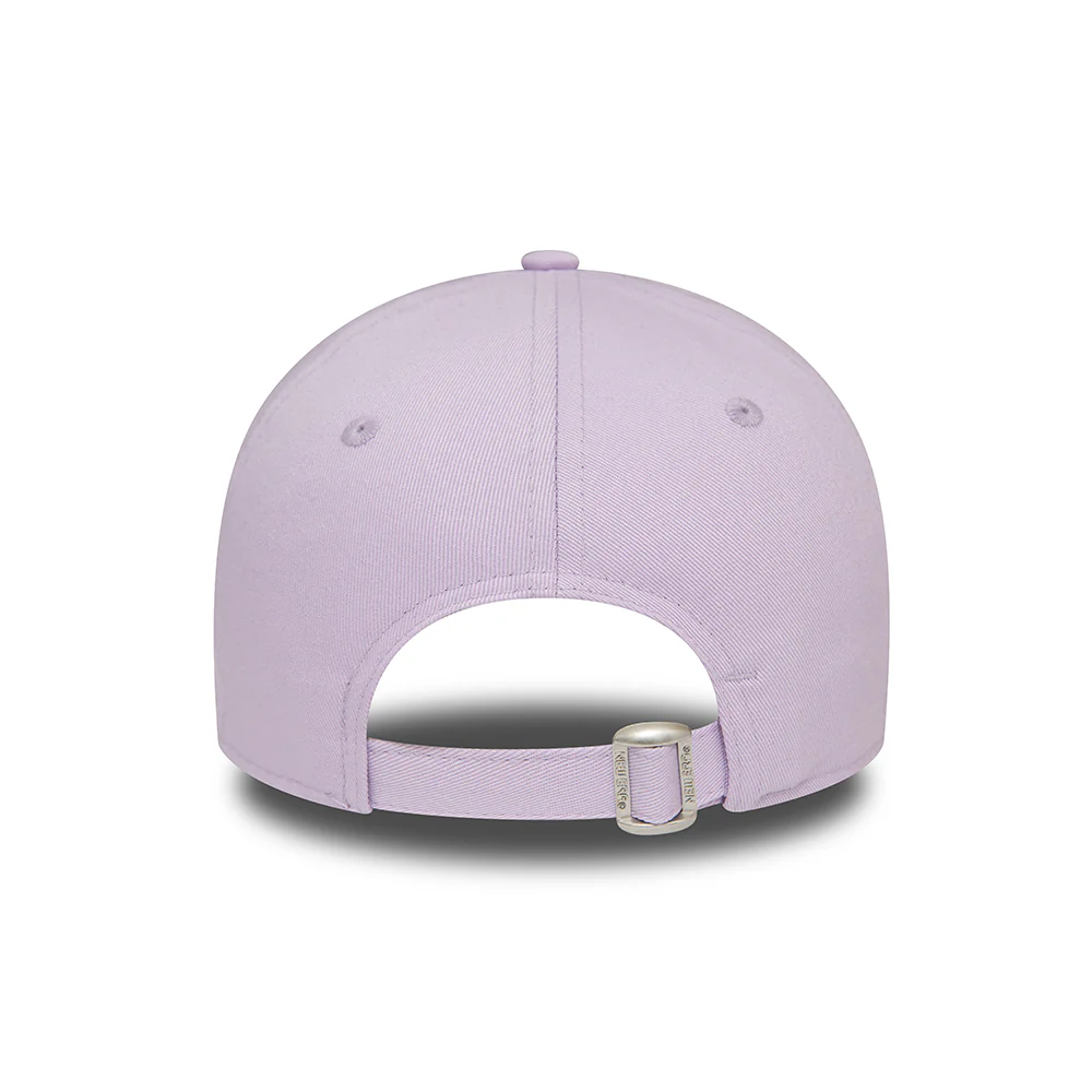 New Era Damen 9FORTY L.A. Dodgers Baseball Cap - MLB Metallic Logo - Lavendel-Silber - Image 3