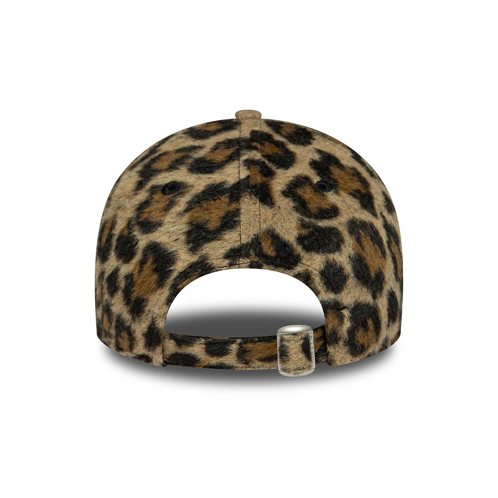 New Era Damen 9FORTY New York Yankees Baseball Cap - MLB Cosy Animal - Leopardenmuster - Image 4