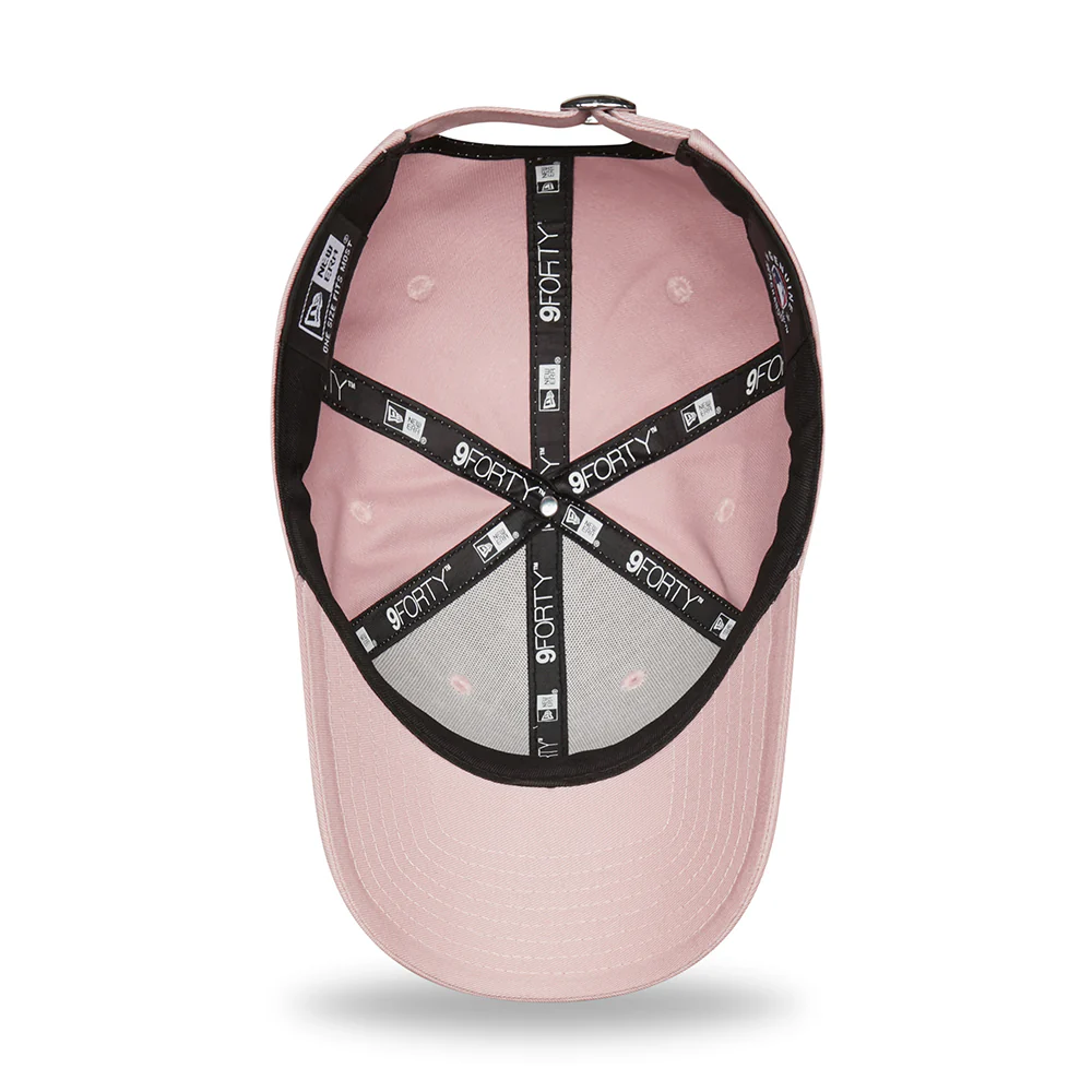 New Era Damen 9FORTY New York Yankees Baseball Cap - MLB Diamante - Rosa - Image 5