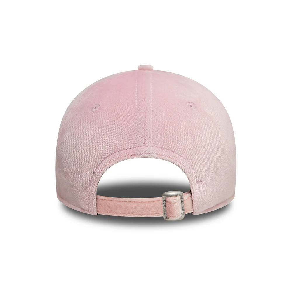 New Era Damen 9FORTY New York Yankees Baseball Cap - MLB Diamante Velour - Rosa - Image 4