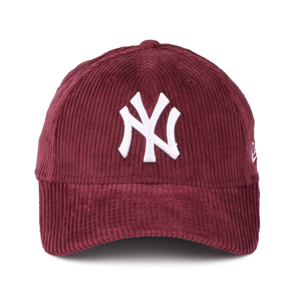 New Era Damen 9FORTY New York Yankees Baseball Cap - MLB Fashion Kord - Himbeere - Image 2