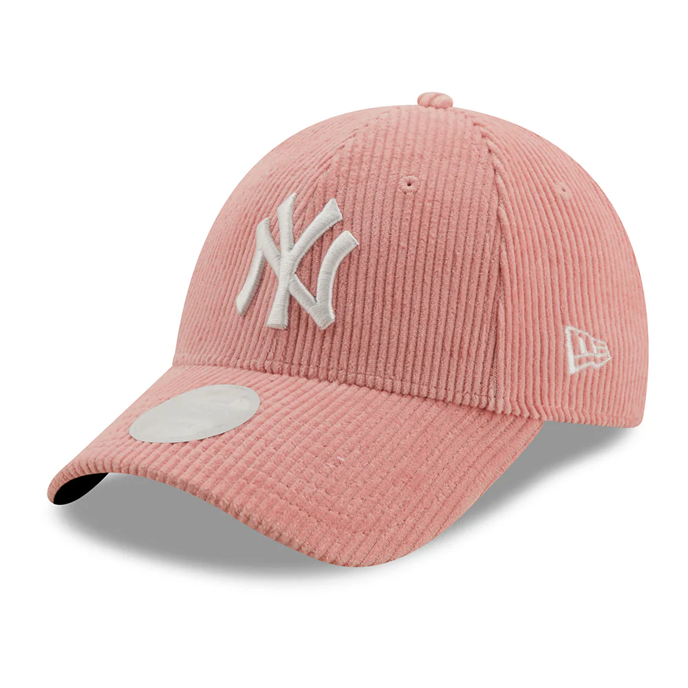 New Era Damen 9FORTY New York Yankees Baseball Cap - MLB Fashion Kord - Rosa