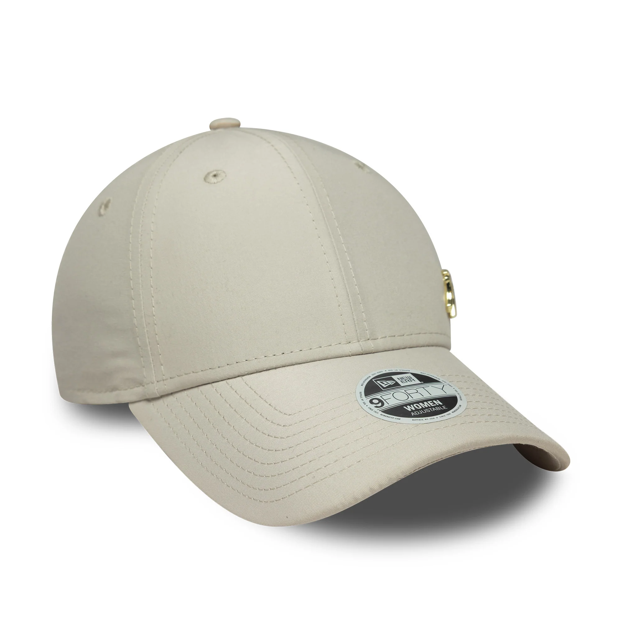 New Era Damen 9FORTY New York Yankees Baseball Cap - MLB Flawless - Steinfarben-Gold - Image 3
