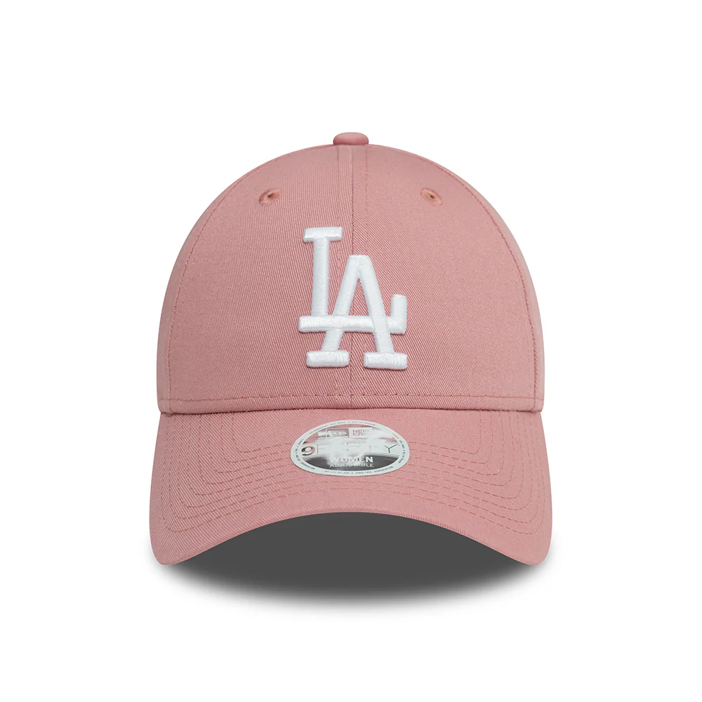 New Era Damen 9FORTY New York Yankees Baseball Cap - MLB League Essential - Dunkelrosa-Weiß - Image 2