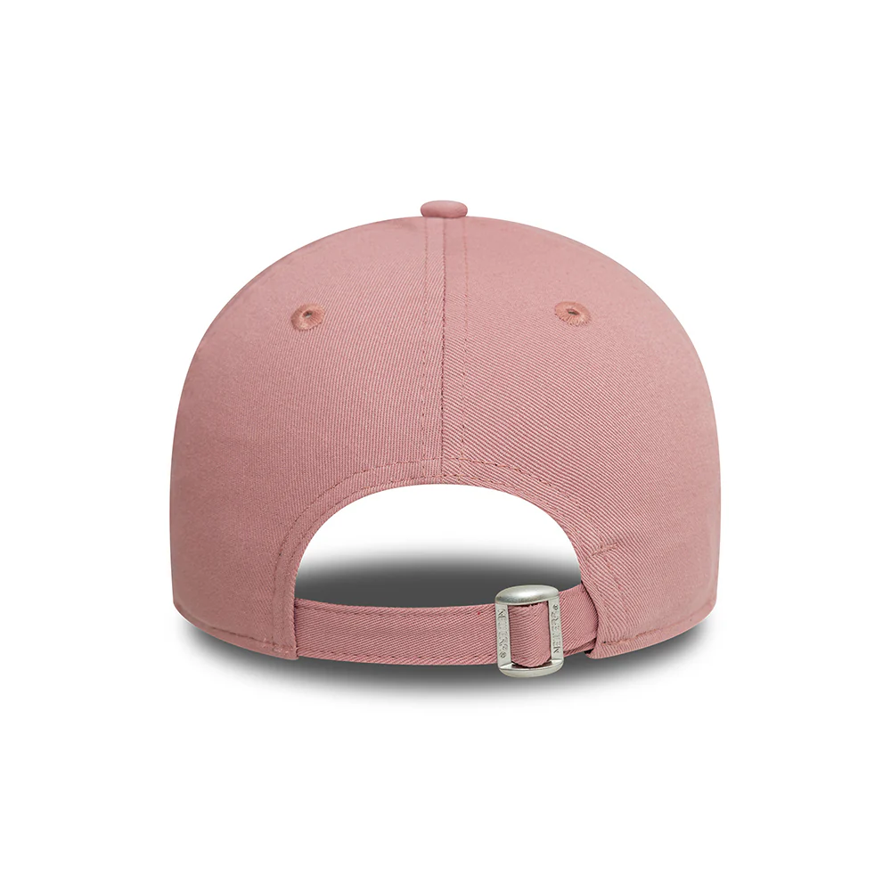 New Era Damen 9FORTY New York Yankees Baseball Cap - MLB League Essential - Dunkelrosa-Weiß - Image 4