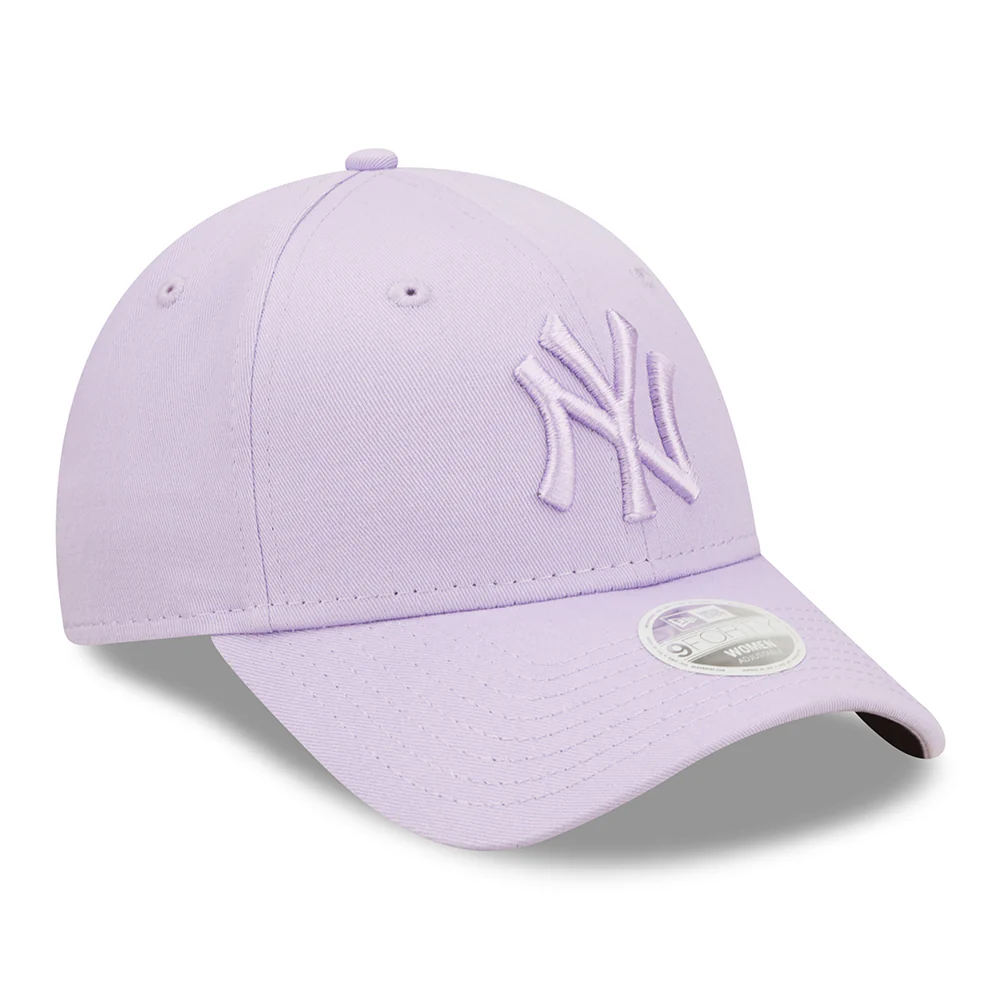 New Era Damen 9FORTY New York Yankees Baseball Cap - MLB League Essential - Fliederfarben - Image 3