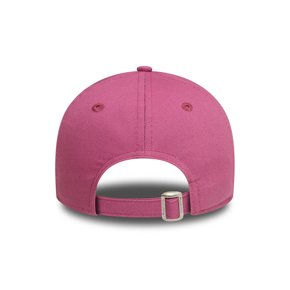 New Era Damen 9FORTY New York Yankees Baseball Cap - MLB League Essential - Mauve-Cremeweiß - Image 4