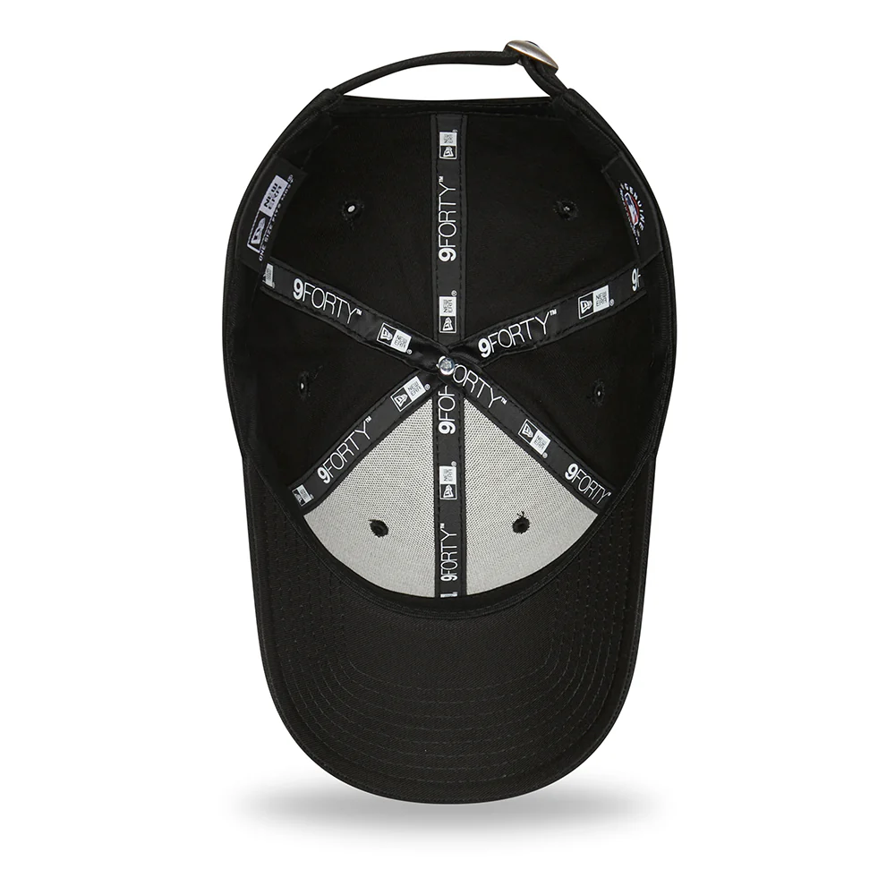 New Era Damen 9FORTY New York Yankees Baseball Cap - MLB League Essential - Schwarz - Lila - Image 4