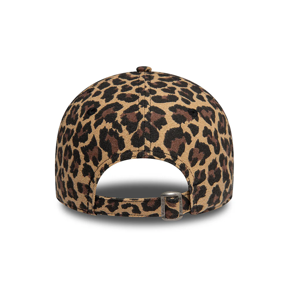 New Era Damen 9FORTY New York Yankees Baseball Cap - MLB Leopard - Braun-Weiß - Image 4