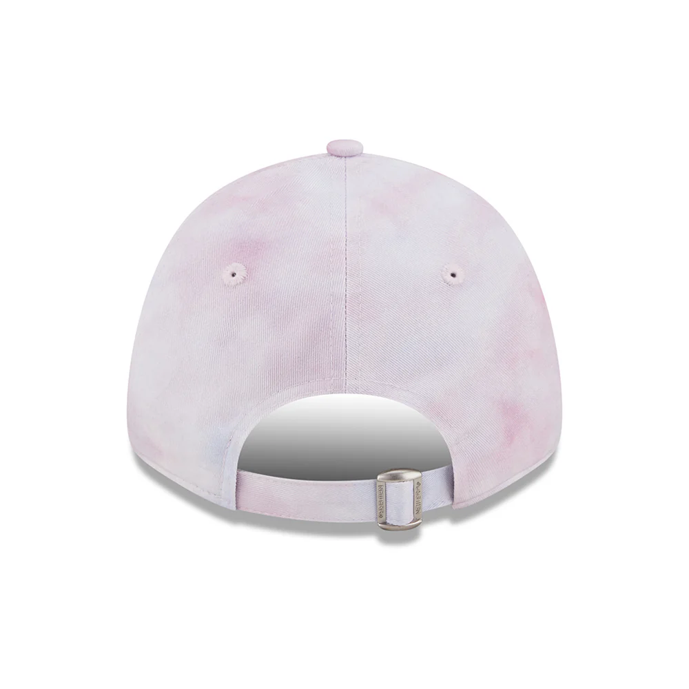 New Era Damen 9FORTY New York Yankees Baseball Cap - MLB Pastel Tie Dye - Lavendel-Weiß - Image 4