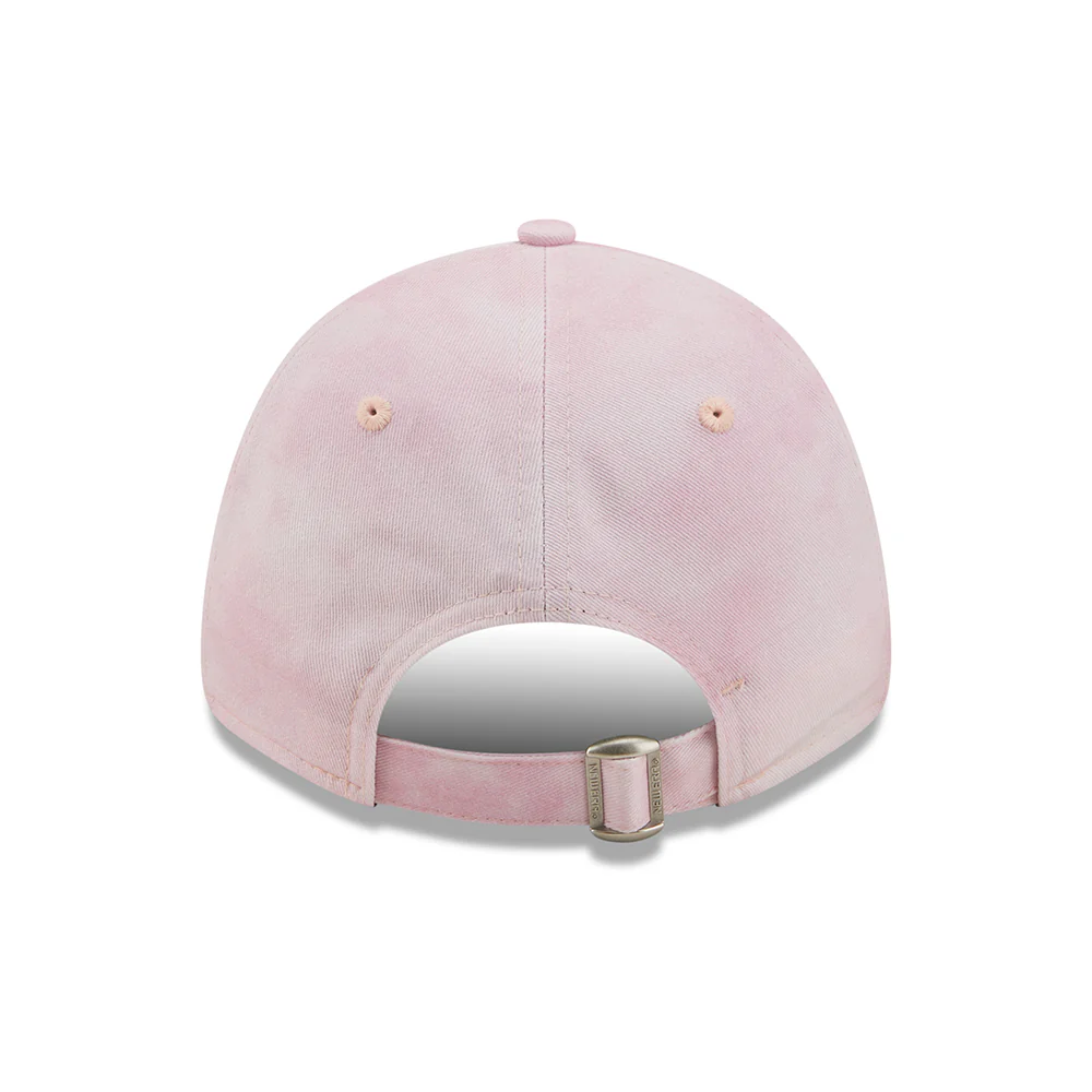 New Era Damen 9FORTY New York Yankees Baseball Cap - MLB Pastel Tie Dye - Pink-Weiß - Image 4
