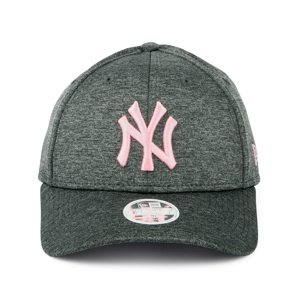 New Era Damen 9FORTY New York Yankees Baseball Cap - MLB Tech Jersey - Grau - Image 2