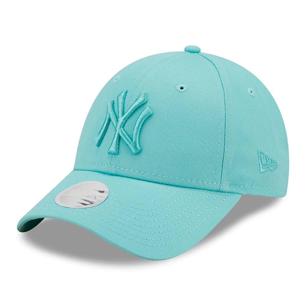 New Era Damen 9FORTY New York Yankees Baseball Cap - MLB Tonal - Hellblau