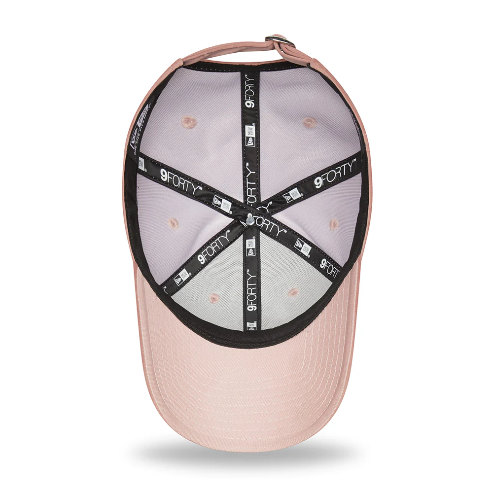 New Era Damen 9FORTY New York Yankees Baseball Cap - MLB Velour - Rosa - Image 5