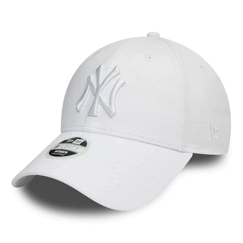 New Era Damen 9FORTY New York Yankees Baseball Cap - WMN Essential - Weiß